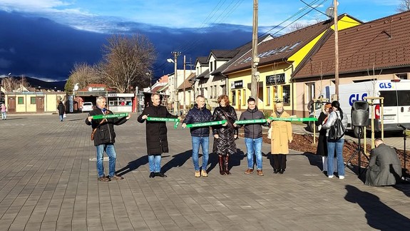 V Pezinku dali do užívania tri zrekonštruované verejné priestory