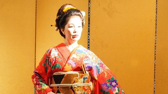 Tanečná exotika: Japonská umelkyňa dnes predstaví tanec kamigatamai