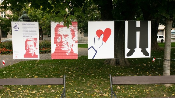 Na Vajanského nábreží si môžete pozrieť odkaz Václava Havla v tvorbe mladých grafikov