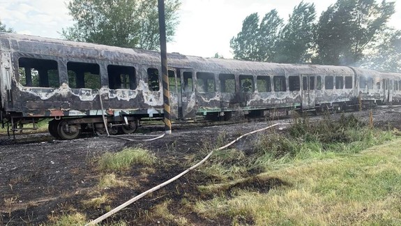 Požiar: Na stanici Bratislava - východ horeli vagóny