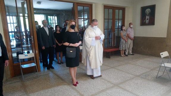 FOTO a VIDEO: Prezidentka Zuzana Čaputová sa zúčastnila na omši v Lamači