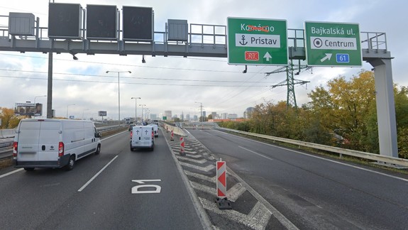 Cez víkend bude čiastočne uzavretá cesta na moste nad Bajkalskou ulicou