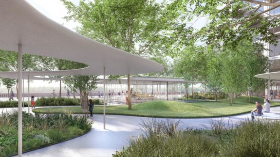 Ukázali, ako bude vyzerať: Budúce parkové námestie na nábreží Dunaja pozná svoju podobu