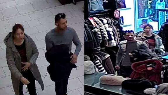 FOTO: Polícia pátra po zlodejoch, ktorí kradli v obchodnom centre