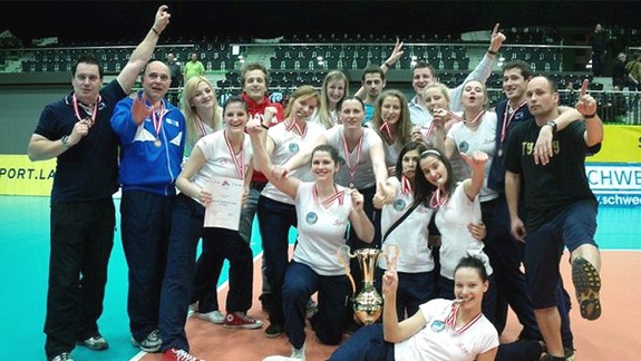 Volejbalistky Slávie EU v boji o bronz zdolali Doprastav