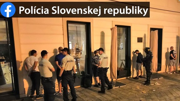 FOTO a VIDEO: Pri bitke na Ventúrskej zasahovalo 100 policajtov - ako rýchlo situáciu dostali pod kontrolu?