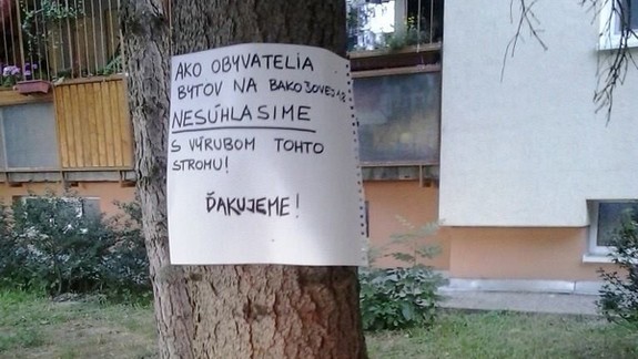 Stromy nad potrubím na Bakošovej zatiaľ nevyrúbu
