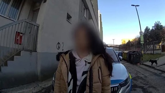 "Uniesli moju mamu," povedala policajtom žena,  ktorá v Petržalke poškodila 7 áut