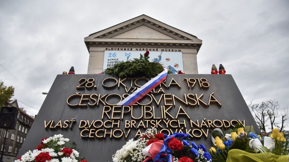 FOTO: Takto si Bratislava pripomenula výročie vzniku ČSR