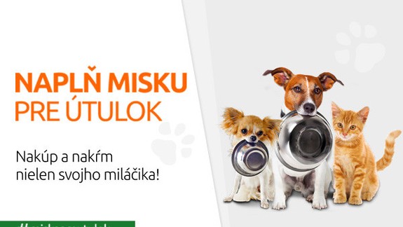 Zákazníci e-shopu sa spojili pre dobrú vec. Pomáhajú zvieratám v útulkoch