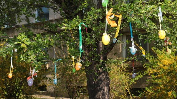 FOTO: Veľkonočná výzdoba nechýba ani v mnohých bratislavských  predzáhradkách a je čo obdivovať!