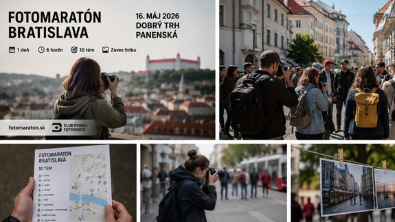 Fotomaratón Bratislava je späť. Do centra mesta prinesie fotografiu, výstavy aj komunitný život