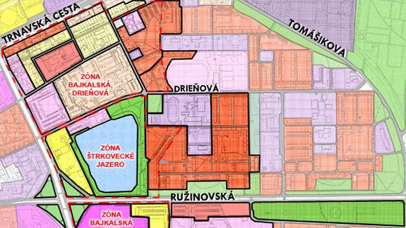 V okolí Štrkovca chcú stavať štyria, samospráva chce výstavbu regulovať