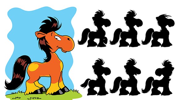 Nájdi správny tieň (3. časť)