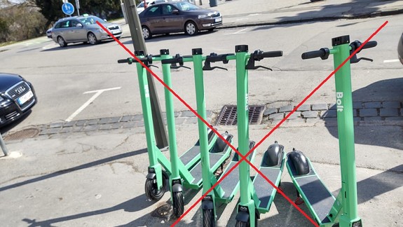 V Bratislave musia zdieľané kolobežky a bicykle parkovať na vymedzených miestach