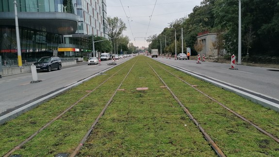 Rekonštrukcia Karloveskej radiály: Na nábreží už vysádzajú rozchodník
