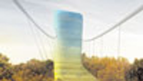 Lávka môže spojiť centrum s parkom