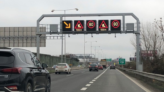 Na obchvate už funguje líniové riadenie dopravy, rýchlosť môže byť i 130 km/h