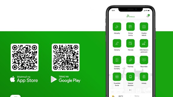 Mobilná aplikácia Petržalky sa po víkende zaradila medzi najsťahovanejšie