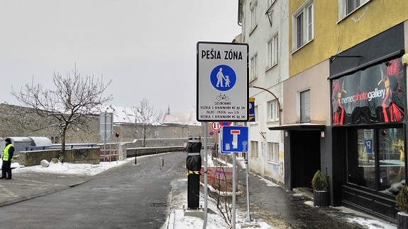 Staré Mesto dočasne upravuje podmienky vjazdu do pešej zóny a povolilo aj ambulantný predaj