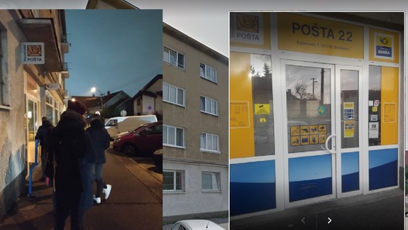 Slovenská pošta upravila doručovanie niektorých doporučených zásielok a balíky bude vydávať vonku!