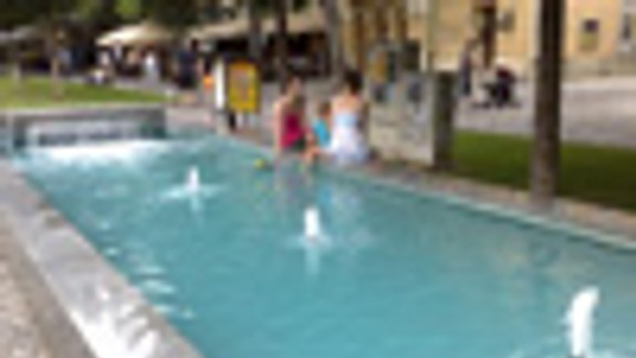 Na promenáde používajú vodu zo studne