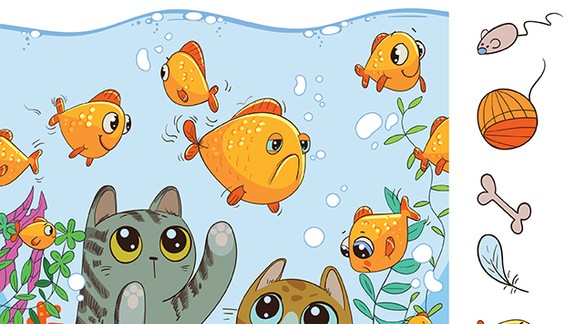 Nájdi predmety na obrázku (časť 9)