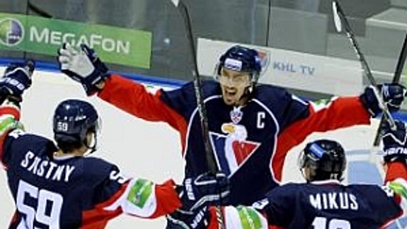 KHL: Slovan Bratislava zdolal doma Avangard Omsk 4:2