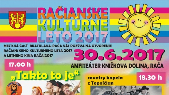 V račianskom amfiteátri sa dnes začína Kultúrne leto 2017