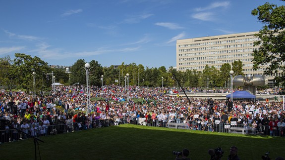 FOTO: Ako to vyzeralo na Národnom pochode za život?
