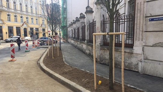 FOTO: Palackého ulica už získava novú tvár