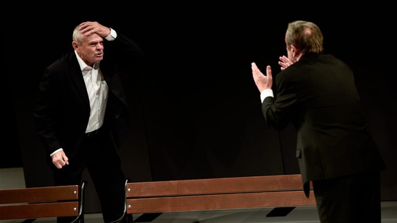 Divadlo Astorka uvádza premiéru hry Halpern a Johnson s M. Kňažkom a V. Černým