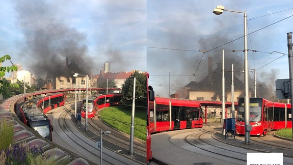 VIDEO: Opustený "dom hrôzy" na Žabotovej zachvátil požiar