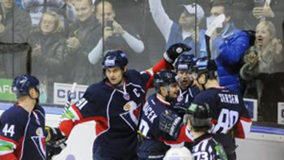 KHL: Hokejisti Slovana Bratislava zdolali Jekaterinburg 3:1
