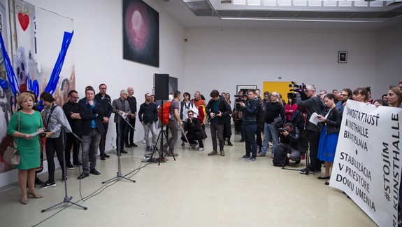 Ministerke Laššákovej odovzdali petíciu za osamostatnenie Kunsthalle