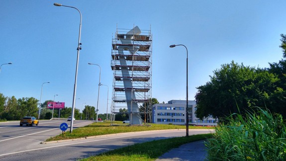 Petržalka obnovila sochu Holubica mieru, jeden zo svojich monumentov