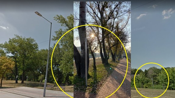 Vo Vrakuni niekto ukradol lampy z osvetlenia na promenáde - zostali len holé stĺpy...