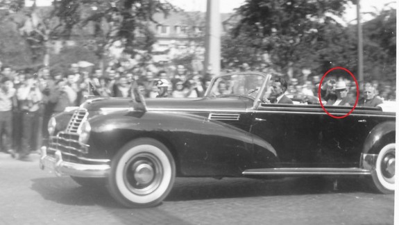 UNIKÁTNA FOTO: Takto prechádzal Bratislavou najmocnejší muž bývalého Sovietskeho zväzu