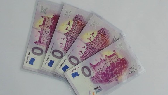 Bratislava má nové vydania 0-eurových suvenírových bankoviek, s nami ich môžete vyhrať