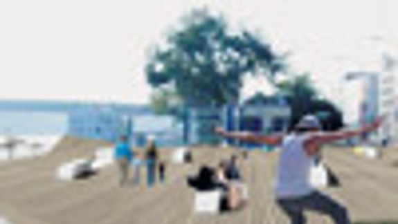 Mólo na nábreží je skvelým nápadom