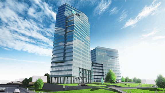 V blízkosti Kuchajdy vyrastie nová administratívna budova