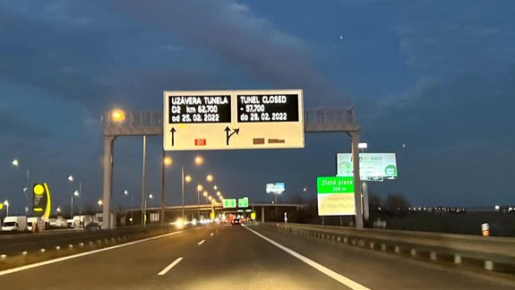 Tunel Sitina uzavreli v oboch smeroch