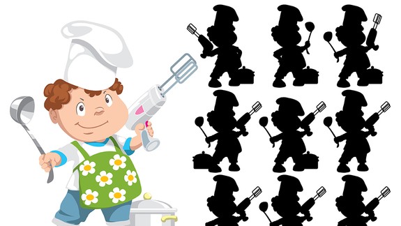 Nájdi správny tieň (7. časť)