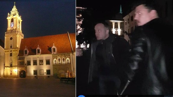 FOTO: Polícia vyšetruje nočnú bitku na Hlavnom námestí - pomôžte jej nájsť týchto mužov!