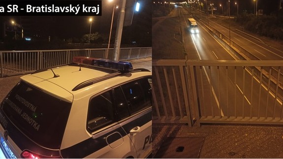 Policajti v akcii: Muž sa rozhodol skočiť z mosta