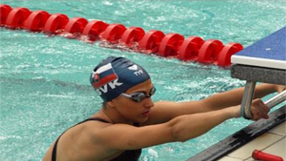 Karin Tomečková trikrát prekonala národný rekord