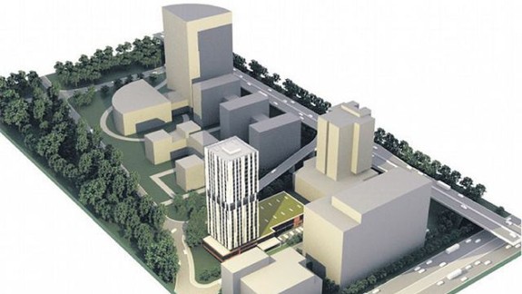 Na Krasovského má byť budova vysoká až 24 poschodí