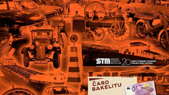 Múzeum dopravy chystá k 20. výročiu svojej existencie výstavu Čaro bakelitu, DOD aj 0-eurovú bankovku!