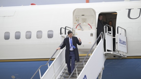 Marco Rubio pristál na bratislavskom letisku: Privítal ho minister zahraničných vecí a európskych záležitostí