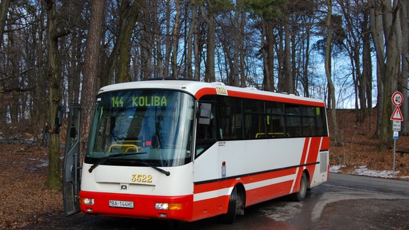 Dopravný podnik dnes spustil novú autobusovú linku č. 144, ktorá spojí Kolibu a Kamzík